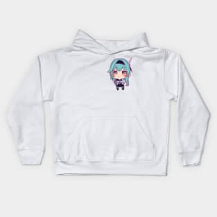 Chibi Eula Genshin Kids Hoodie